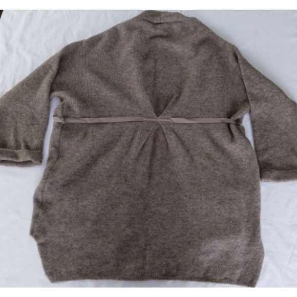 Anthropologie Moth Vallon Ribbon Tie Cardigan Sweater Wool Blend Size Small - Picture 12 of 12
